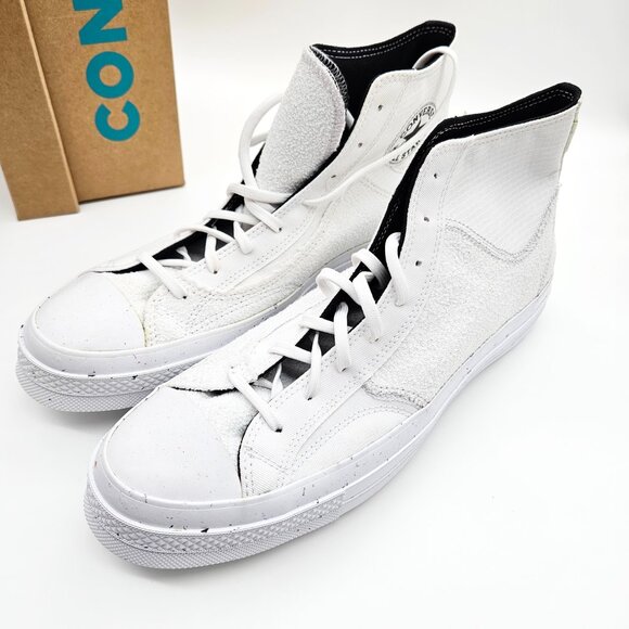 Converse Chuck 70 Hi Sneakers Men's Shoe Size US 11.5 White - Picture 1 of 15